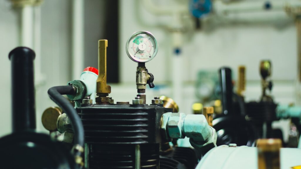 a close-up of a machine