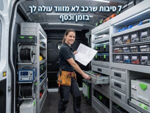 7 סיבות שרכב לא מזווד עולה לך בזמן וכסף